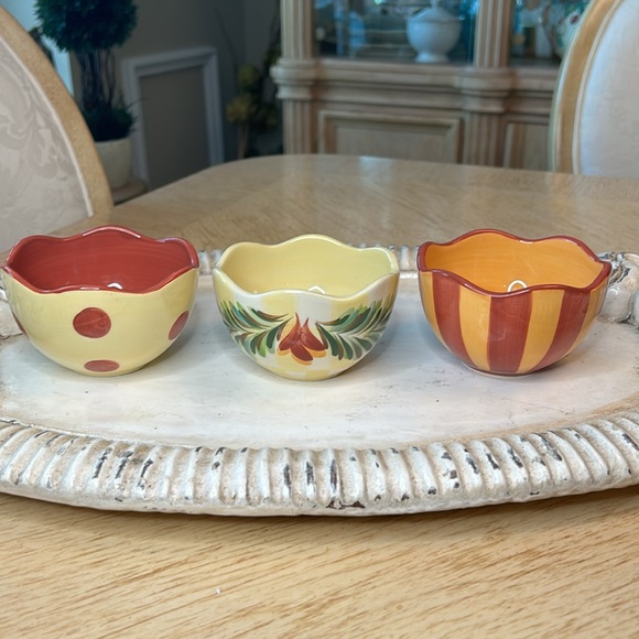 Gail Pittman Sienna 3 Piece Dipping Bowls - Picture 6 of 6